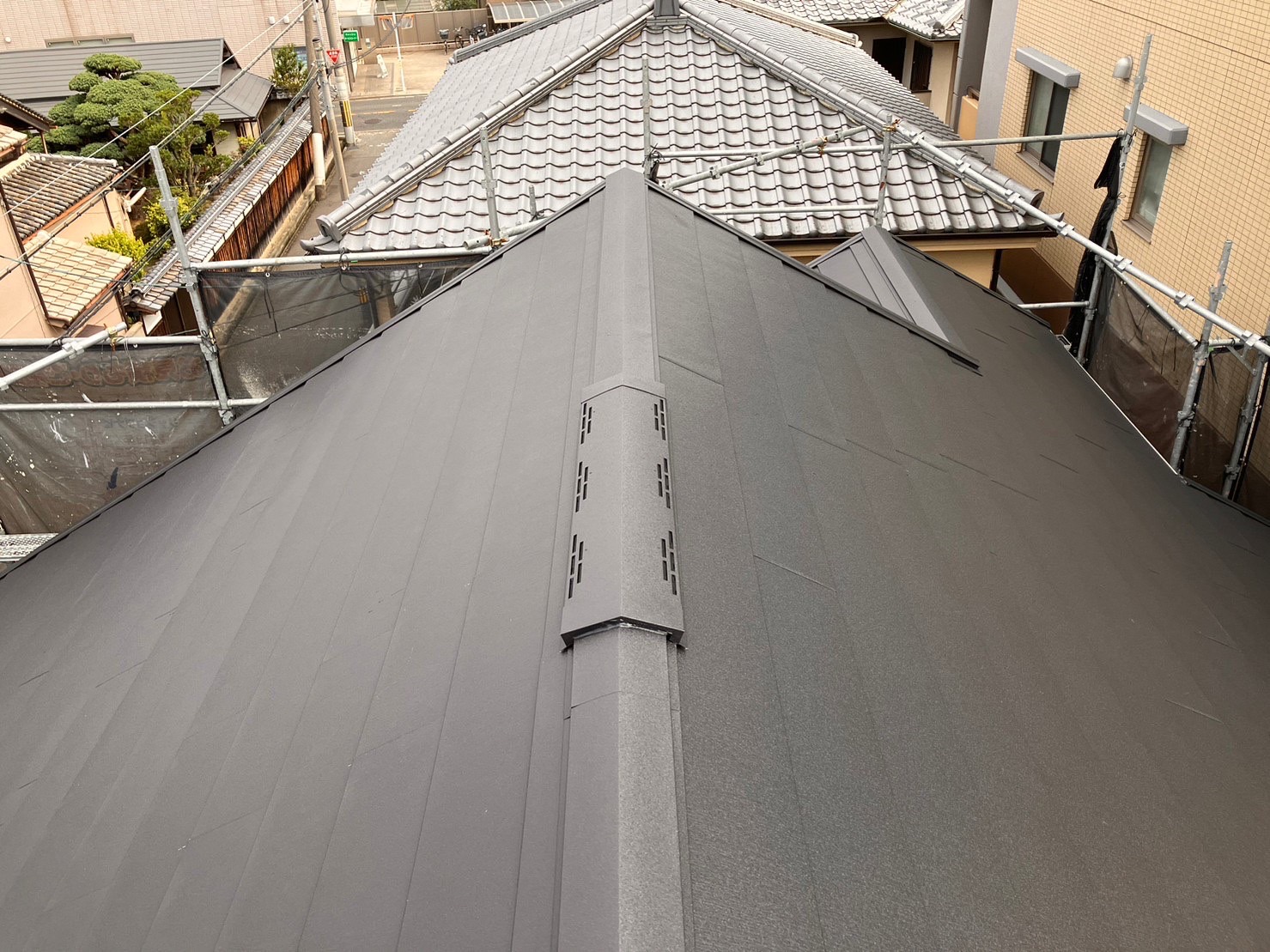 ガルテクト工法の屋根のサブ写真２